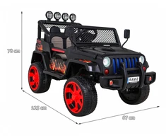 Ramiz Elektromobilis Raptor Drifter 4x4, Flames