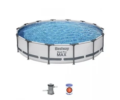 4.27m x 84cm Bestway apvalus karkasinis lauko baseinas STEEL PRO™ MAX 56595