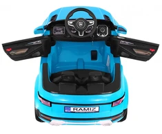 Ramiz Elektrinė mašina vaikams Rapid Racer mėlynos spalvos