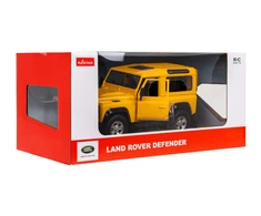 R/C car Land Rover Defender 1:14 RASTAR Geltona