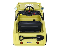 Ramiz Elektrinė mašina vaikams Retro Military Elektrinė mašina vaikams