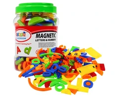 Dėlionė Ramiz Spalvingų magnetukų rinkinys vaikams 128 vnt