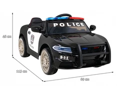 Ramiz Elektrinė mašina vaikams Super-Police Elektrinė mašina vaikams