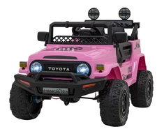 Rožinė Elektromobilis Toyota FJ Cruiser 4x4, Rožinė