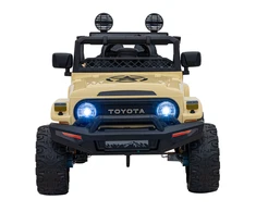 Elektromobilis Toyota FJ Cruiser 4x4, rusvai gelsvas