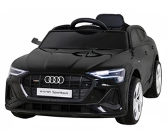 Ramiz Elektromobilis vaikams Audi E- Tron QLS-6688, 4x4, juodas
