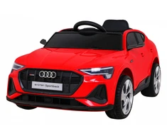 Ramiz Elektromobilis vaikams Audi E- Tron QLS-6688, 4x4, raudonas