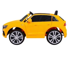 Ramiz Elektrinė mašina vaikams Audi Q8 LIFT geltonos spalvos
