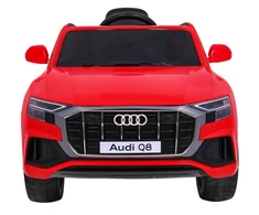 Ramiz Elektrinė mašina vaikams Audi Q8 LIFT raudonos spalvos