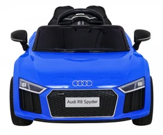 Elektrinė mašina vaikams Audi R8 mėlynos spalvos