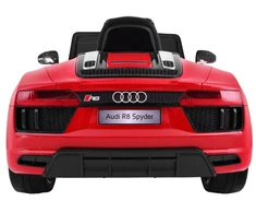 Ramiz Elektromobilis Audi R8 Spyder, lakuotas raudonas