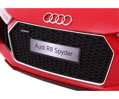 Ramiz Elektromobilis Audi R8 Spyder, lakuotas raudonas