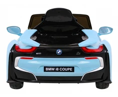 Ramiz Elektrinė mašina vaikams BMW I8 LIFT mėlynos spalvos