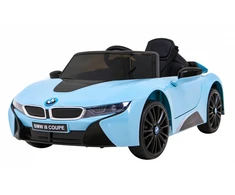 Ramiz Elektrinė mašina vaikams BMW I8 LIFT mėlynos spalvos