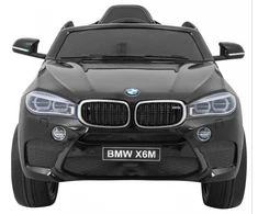 Ramiz Elektromobilis BMW X6M, lakuotas juodas