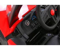 3Z Dvivietis elektrinis Buggy Clash, 4x4, Raudona
