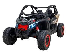 Ramiz Dvivietis elektromobilis vaikams can-am MAVERICK 24v 14Ah juodas