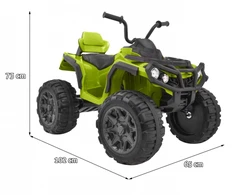Ramiz Elektrinis keturratis Quad ATV, žalias