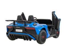 Mėlyna Dvivietis elektromobilis Lamborghini Aventador SV, Mėlyna