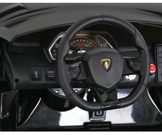 Ramiz Lamborghini SVJ DRIFT dla 2 dzieci Juodas + Funkcja driftu + Pilot + MP3 LED + Wolny Start