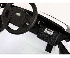 Ramiz Elektromobilis Land Rover Discovery, baltas