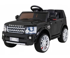 Ramiz Elektromobilis Land Rover Discovery, juodas