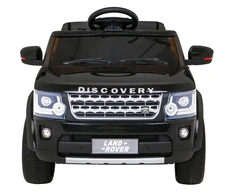 Ramiz Elektromobilis Land Rover Discovery, juodas