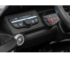 Vaikiškas elektrinis Mercedes Benz AMG SL63 su LED šviesomis ir muzikos funkcija