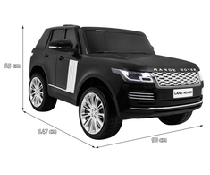 Land Rover Dvivietis elektromobilis Range Rover HSE, Juodas