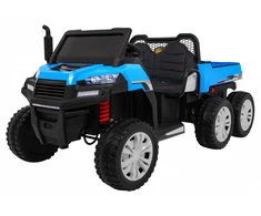 Ramiz Mėlyna Dvivietis elektrinis Farmer Truck 4x4, Mėlyna