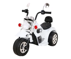 Ramiz Elektrinis motociklas Hot Chopper, Baltas