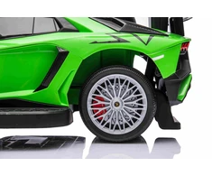 Roger Vaikiškas Lamborghini Aventador SV elektrinis triratukas su garsais ir LED šviesomis, iki 30 kg