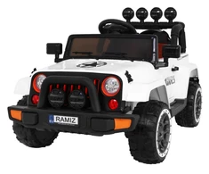 Ramiz Elektromobilis Full Time 4WD 4x4, Baltas