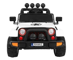 Ramiz Elektromobilis Full Time 4WD 4x4, Baltas