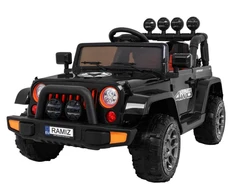 Ramiz Elektromobilis Full Time 4WD 4x4, Juodas