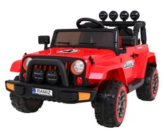 Ramiz Elektromobilis Full Time 4WD 4x4, Raudona