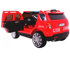 Ramiz Elektromobilis Fire Brigade + sirenos + megafonas