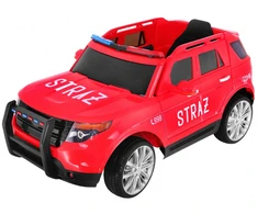 Ramiz Elektromobilis Fire Brigade + sirenos + megafonas