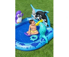 Pripučiamas baseinas BESTWAY POLAR PALS, 34 x 131 x 73 cm