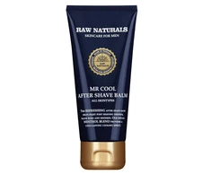 „Raw Naturals Mr.Cool“ 100 % veganiškas gaivinantis balzamas po skutimosi, 100 ml