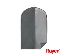 Medžiaginis rūbų maišas S Premium Rayen 60x100cm tamsiai pilkas