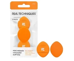 Real Techniques Mini Miracle Maskuoklis Puff Trio