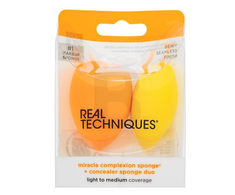 Real Techniques Miracle Complexion Sponge + Maskuoklis Sponge Duo aplikatorius