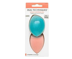 Real Techniques Miracle Mattifying Sponge Duo komplektas gąbek do makijażu 2vnt..