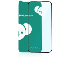 Reals Bear Super Hard tempered glass for phone iPhone 14 Plus | iPhone 14 Pro Max juodas