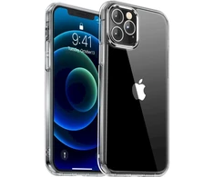 Reals Case ultra 1 mm apsauginis silikoninis dėklas skirtas Apple iPhone 12 Pro Max skaidrus