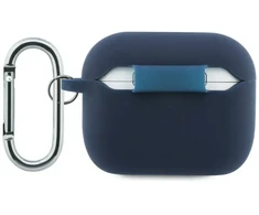 Red Bull Raudona Bull „Raudona Bull Lines“ silikoninis dėklas, skirtas „AirPods Pro 3“, tamsiai mėlynas
