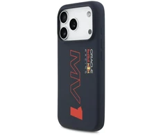 Red Bull Raudona Bull Raudona Bull Silicone MV1 MagSafe dėklas skirtas Apple iPhone 17 Pro Navy