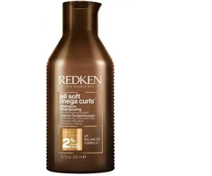 Redken All Soft Mega Curl šampūnas 300 ml permatomas