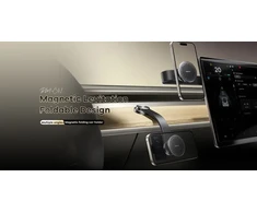 Remax UCHWYT SAM REMAX RM-C41 magnetinis sulankstomas juodas